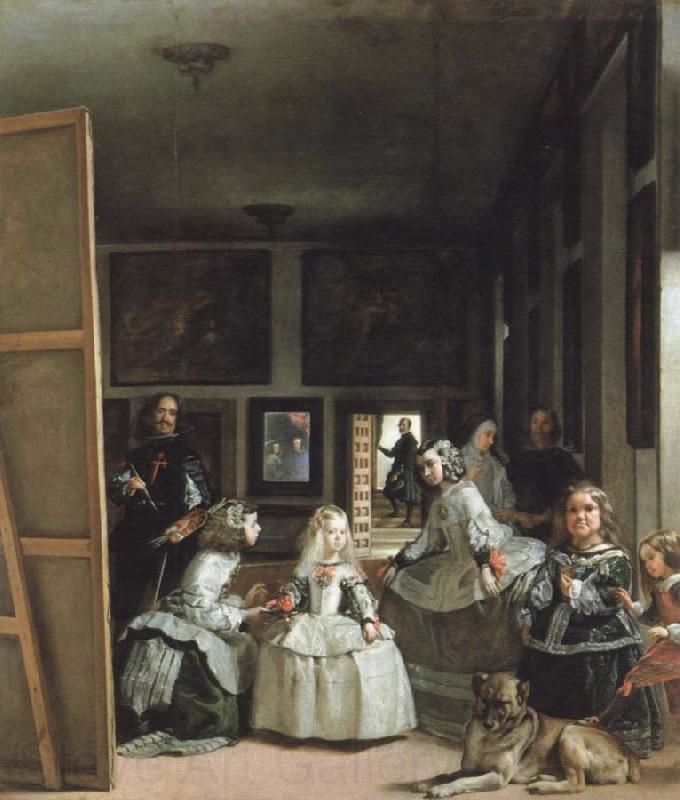 Diego Velazquez las meninas Norge oil painting art